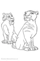 Ice Age kleurplaat 7
